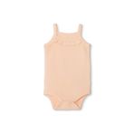 ebebek Hello Baby HelloBaby Kız Bebek Body Çıtçıtlı Fırfırlı Yaka İp Askılı