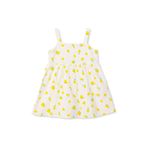 ebebek Hello Baby HelloBaby Kız Bebek Elbise Meyve Baskılı Modelli Yaka İp Askılı Reçme