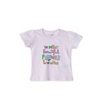 ebebek Hello Baby HelloBaby Kız Bebek Tshirt Süprem Bisiklet Yaka Kısa Kol