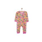 ebebek Hello Baby HelloBaby Kız Çiçek Desenli Uzun Kol Fermuarlı Patiksiz Tulum