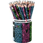 Eberhard Faber 511899 - Kurşun kalem seti neon, kılıf içinde 72 kalem, sertlik derecesi HB, okul, boş zaman ve ofis için ideal