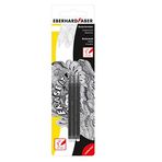Eberhard Faber 582191 Silinebilir Jel Kalem Yedekleri, 3'lü Paket, Siyah