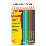 Eberhard Faber EF-514811 3 mm 12'li Çift Taraflı Kuru Boya Kalemi
