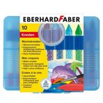 Eberhard Faber EF-521110 Mumlu Sulandırılabilir 10 Renk Pastel Boya