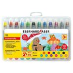 Eberhard Faber Gel Crayon Sulandırılabilir Jel Mum Boya 12 Renk Basic-Metallic