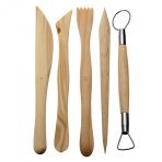 Ebesuar Set 5 Li Seramik Sekillendirme Modelaj Kiti