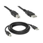 EBG Elektronik 1.5 Metre Siyah USB 2.0 Yazıcı Kablosu