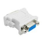 EBG Elektronik DVI 24+5 To VGA Dönüştürücü Adaptör Monitör Kablo Ucu Çevirici - Beyaz