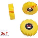Ebıs E-Bis Pedal Destekli Dişli 3 Lü Set 36T 13Mm Kestamit Öm
