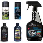 Ebrayn Motor Temizleyici +Klima Temizleyici +Trimex Plastik Yenileyici+Torpido Losyon+Parfüm-Ebrayn 5 Parça