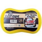 Ebrayn Profesyonel Oto Yıkama Süngeri - Yüksek Su Emici Formlu Yıkama Pedi