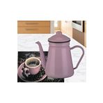 Ebru Metal Emaye Kahve Demliği 1.5 Lt - Pembe