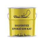 Ebrus Trend Solventsiz Epoksi Zemin Son Kat Boyası (1 Grup) 17+3 kg - Metalik Siyah