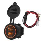 EBTOOLS DC12V-24V-Turuncu USB Şarj Soketi