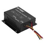 EBTOOLS Voltaj düşürücü 24v 12v 40a araba güç dönüştürücü Güç dönüştürücü Elektrikli invertör araba güvenlik kamyonu Step-down trafo (24v - 12v / 15A / 180w)