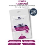 EC Excellent Care Keratin Saç Maskesi 30 ml Yumuşatıcı Etki ve Bitkisel İçerik ile Günlük Bakım - Kırık Beyaz