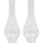 EC Shop MOSTAR41 2 Adet Gaz Lambası Camı Gaz Lambası Bacası No 14