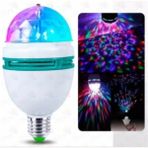 EC Shop Renkli LED Döner Başlıklı Disko Ampul Gece Lambası - Beyaz - 1 - 10 W