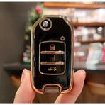 EC Shop Şenyıldız Aksesuar Honda Fc5 Civic H-Rv C-Rv Sustalı Anahtar Koruma Kılıfı