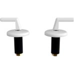 EC Shop Seval Su Armatürleri Üstten Sıkmalı Plastik Klozet Kapak Montaj Vidası