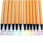 EC Shop Yeşil Kırtasiye 12 Li Renkli Kalem Fineliner Set