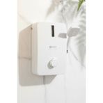 Ec Store Troya Magic Shower Şofben Ani Su Isıtıcı Anında Sıcak Su, Modern Tasarım Maksimum Konfor - Elektrikli