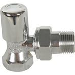 Eca 1/2'' Kose Radyator Vanası Valf Krom