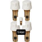 Eca CNK Termostatik Radyatör Petek Vanası Ventili 41.3mm 5'Lİ (Kompakt Tip Panel Radyatörler İçin)
