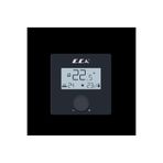 Eca Dijital Oda Termostatı Lcd Çevirmeli Siyah