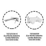 ECA Eca Novita Ankastre Gömme Lavabo Bataryası Set (102167614h-k+102166603h) Gümüş