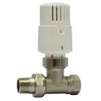 ECA Eca Trv4 Termostatik Düz Radyatör Valfi Petek Vanası 602120756 Beyaz