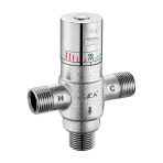 Eca Kumlu Krom Renkli Termostatik Karışım Vanası G 1/2" 402163002