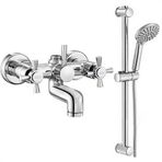 Eca Quadrille Banyo Bataryasi + Eca Logica Surgulu Dus Seti Ust Takimi