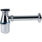 ECA Standart Lavabo Eviye Sifonu (Plastik Taslı) Krom