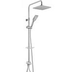 ECA Tiera Teleskobik Kolonlu Banyo Tepe Duş Sistemi Kare Takım 102158042