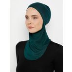 Ecardin 476620 Pratik Hijab Bone -Zümrüt Yeşili