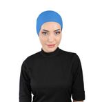 Ecardin Hava Alan Tesettür Bone - Arkası Tül Kumaş Clima Fit Bone - St 227 Saks