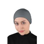 Ecardin Kaymayan Tesettür Bone Silikonlu Kaymaz Bone - ST260 Antrasit