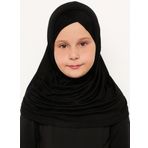 Ecardin Siyah Çocuk Çapraz Bone