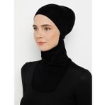 Ecardin Siyah Pratik Hijab Bone