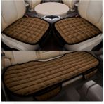Ecarteks Volkswagen Caravelle Kahverengi Soft Sıvı Geçirmez Oto Koltuk Minderi