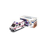 Ecatoys Oyuncak Ambulans 3D Işıklı Sesli Araba