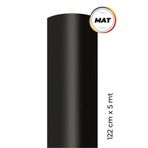 Ecce Mat Siyah Kendinden Yapışkanlı Kaplama Folyosu 122 Cm X 5 Mt
