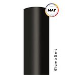 Ecce Mat Siyah Kendinden Yapışkanlı Kaplama Folyosu 61 Cm X 5 Mt