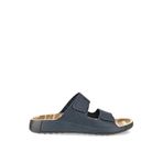 Ecco Nubuk Mavi Erkek Sandalet Cozmo M Marine UST Oil Nubuck