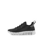 Ecco Siyah Kadın Sneaker Gruuv W Black Light Grey