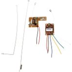 ECE 4CH 47MHz Uzaktan Verici Ve Alıcı Modülü Anten İle RC Araba Robot İçin