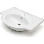 Ece Banyo - Aruva Etajerli Lavabo 66 cm Beyaz - 3508