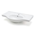 Ece Banyo - Aruva Etajerli Lavabo 96 cm Beyaz - 3503