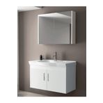 Ece Banyo Beyaz Gama 90 cm Banyo Dolabı